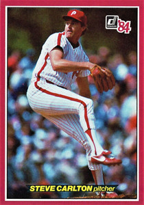 STEVE CARLTON - 1984 DONRUSS ACTION ALL-STARS JUMBO