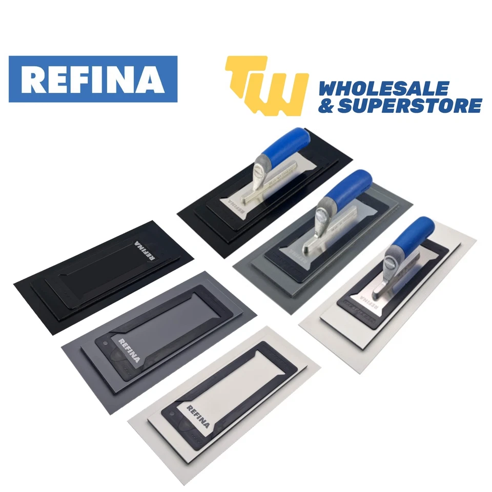 Refina PLAZIFLEX Foam Back Plastering Trowel or Replacement Blade All Thickness - Image 1 of 1