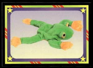 1998 B & B Trading Ltd. BeanieCards #119 Smooch The Green Frog - Picture 1 of 2