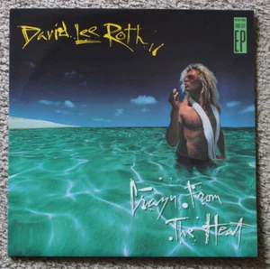 David Lee Roth - Crazy From The Heat - Warner Bros – 1-25222 Vinyl 12" EP 1985 - Picture 1 of 4