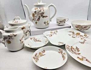 IHRE WAHL: H&Co Haviland Limoges H 204 Teller, Sahne, Zucker, Teekanne, Schüsseln - Bild 1 von 53