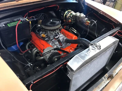 Radiador de aluminio de 3 filas para motor Chevy Bel Air Nomad 210 150 V8 1955 1956 1957 Foto 1 de 4