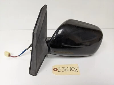 Espejo retrovisor delantero izquierdo del conductor negro OEM 2001-2003 Toyota Prius Foto 1 de 4