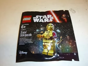 NUEVO 3 piezas C-3PO minifigura (MISP) Star Wars Lego (2015) - Imagen 1 de 2