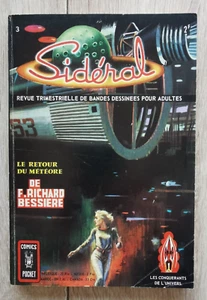 SIDERAL 2EME SERIE ** N°3 LE RETOUR DU METEORE ** MAI 1969 COMICS POCKET - Picture 1 of 2