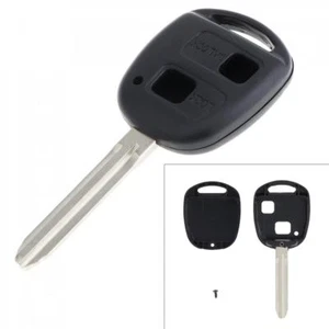 Car Key Shell Cover 2 Button Replacement fit for Toyota Corolla RAV4 PRADO - Picture 1 of 8