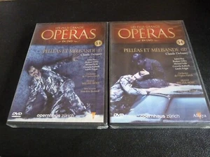 LOT 2 DVD NEUF "LES PLUS GRANDS OPERAS N°53 & 54 : PELLEAS ET MELISANDE I & II" - Imagen 1 de 2