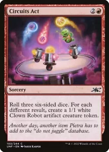 MTG Circuits Act ** Unfinity ** English (NM) - Picture 1 of 2