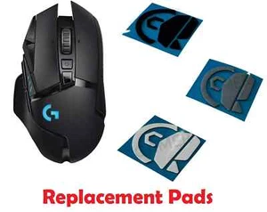 Replacement Feet Skates Pads Logitech G502 Hero Lightspeed Gaming WIRELESS Mouse - Picture 1 of 7