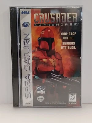 CRUSADER: NO REMORSE for Sega SATURN 1998 BRAND NEW FACTORY SEALED - Image 1 of 4