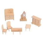 (Kitchen Series) Dollhouse Accessories Wooden Miniature Furniture Kitchen