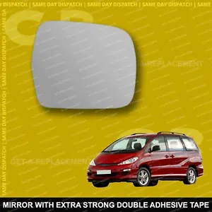 For Toyota Previa wing mirror glass 00-06 Right Driver side Spherical - Picture 1 of 1