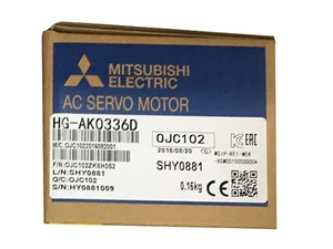 HG-AK0336D Electric Motor New Sealed MITSUBISHI Servo Motor HG-AK0336D - Picture 1 of 3