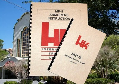 *2* HECKLER & KOCH HK MP-5 Rifle Armorers Repair Maintenance & Gun Owners MANUAL - Image 1 of 3