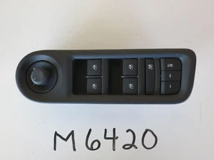 15 BUICK LACROSSE "BEZEL TRIM" DRIVERS SIDE LEFT MASTER WINDOW SWITCH OEM M6420 - Picture 1 of 9