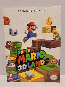 Super Mario 3D Land Prima Strategy Guide Game Book 1st Print 1st Edition VGC  - Bild 1 von 10