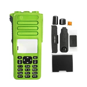 Green Replacement Repair Front Case Housing Cover for XPR7550e Two Way Radio - Afbeelding 1 van 4