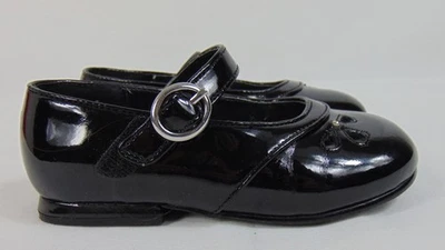 Stride Rite Valerie Mary Jane Black Patent Leather Toddler Shoes Size 7.5 7.5W - Image 1 of 4