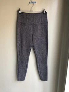 Athleta Delancey Herringbone Tight Legging Zip Back Pockets Black Size: XS/P - Bild 1 von 14