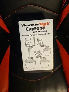 WeatherTech CupFone mit Verlängerung - verstellbarer Getränkehalter Handyhalterung schwarz - Bild 1 von 4