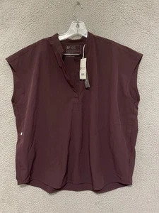 NEW Figs Scrubs Top Womens Size XL Purple Rafaela Oversized W21SW1055 PO 2555 - Picture 1 of 5