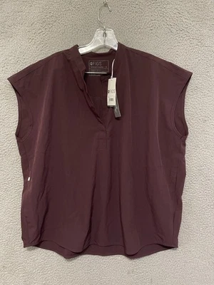 NUEVA Blusa Médica Figs para Mujer Talla XL Púrpura Rafaela De Gran Tamaño W21SW1055 PO 2555 Foto 1 de 4