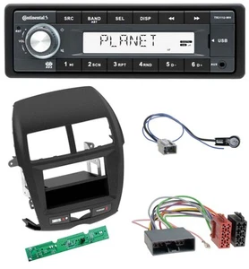 Continental USB MP3 AUX 1DIN Autoradio für Mitsubishi ASX (2010-2014) - Bild 1 von 10