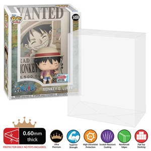 POP COVERS Pop Protectors for Funko (0.60mm thick, UV & Scratch Resistant) - Picture 1 of 7