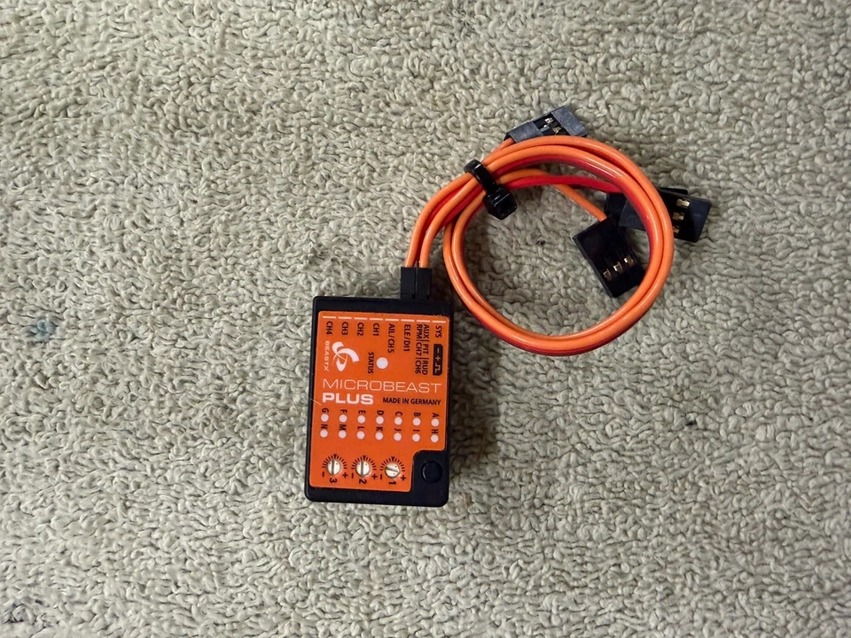 BeastX Microbeast Plus Flybarless System BTXM76400 RC Heli 3D Flight controller - Image 1 of 1