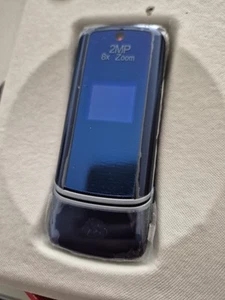 Motrola KRZR K 1 Nagel Neu Mit Kompletten Zubehör In Blau Überall Folie 4 Akkus  - Afbeelding 1 van 11