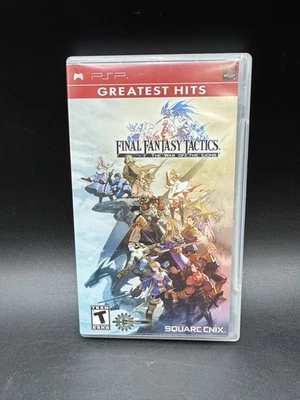 Final Fantasy Tactics The War of The Lions (PlayStation PSP) CIB Complete - Image 1 of 4