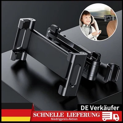 Tablet Halterung Universal Rücksitz KFZ Halter Kopfstütze 4"-10,5" breit Handy! - Bild 1 von 4
