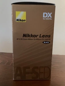 Nikon AF-S DX Zoom-NIKKOR 55-200mm f/4-5.6G ED F-Mount Lente Nuevo - Imagen 1 de 5