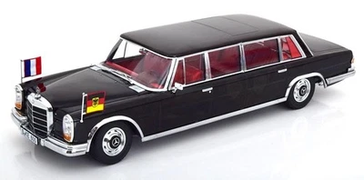 1:18 KK SCALE Mercedes 600 W100 Pullman Willy Brandt Pompidou KKDC181134 - Photo 1/2