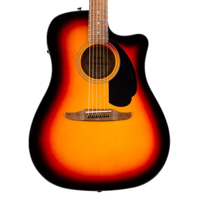 Fender California Standard Redondo CE - 3 colores Sunburst usado con nogal FB Foto 1 de 4