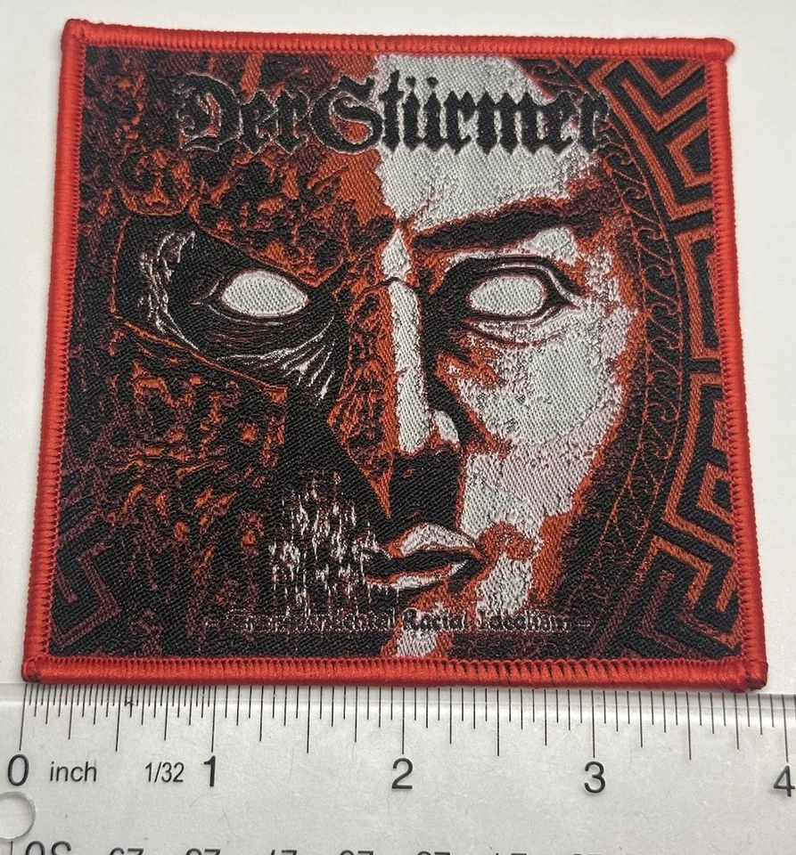 Der Sturmer Transcendental Racial Idealism Red Border Woven Patch - Image 1 of 1