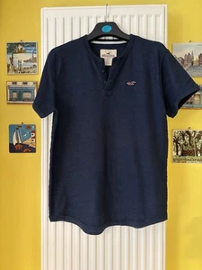 Hollister Large Blue Men’s T-shirt - Picture 1 of 7