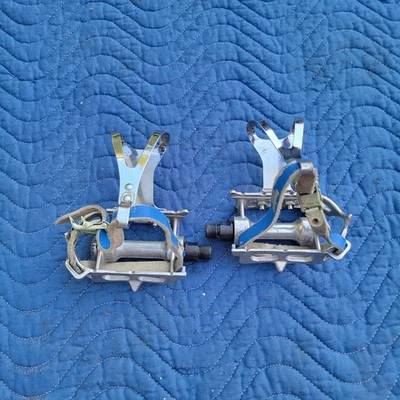 Pedales de carretera Viscount Lambert Aerospace Touring aluminio 9/16 Inglaterra clip y correa Foto 1 de 4