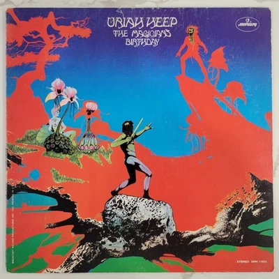Uriah Heep - The Magician's Birthday Vinyl LP - Mercury SRM-1-652 - Image 1 of 4