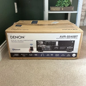 Denon AVR-S530BT 5.2 Channel 4k Ultra HD Audio Video Home Theater Receiver - Picture 1 of 23