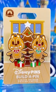 Disney Build a Pin Set - Chip and Dale Holiday 2025 Gingerbread House - Imagen 1 de 1