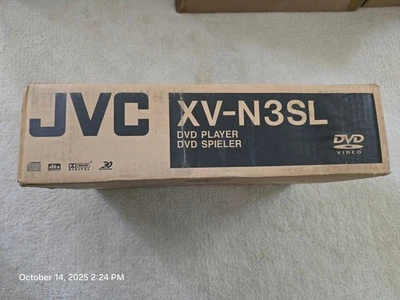 JVC XV-N3SL DVD Player. NEW OPEN BOX - Image 1 of 4