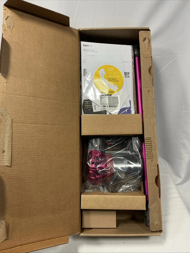 Aspiradora con varilla inalámbrica Dyson V7 Motorhead, fucsia Foto 1 de 4