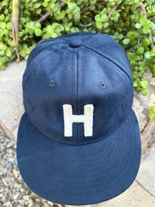 Huckberry Explorer Hat Blue Ebbets Field Flannels Wool Strap Back Cap USA Made - Picture 1 of 7
