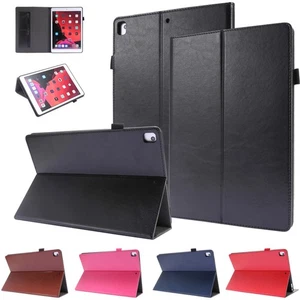 Leather Case for iPad 7th 8th 9th Gen 10.2-inch Mini 6 8.3-inch Flip Stand Cover - Picture 1 of 32