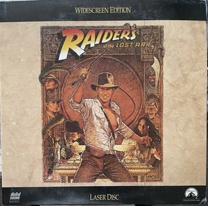 RAIDERS OF THE LOST ARK Widescreen Laser Disc NTSC disc - Picture 1 of 2