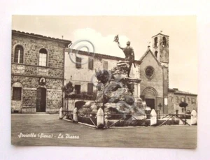 Cartolina Sovicille ( Siena ) - La Piazza 1950 ca - Imagen 1 de 1