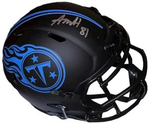 Austin Hooper signed Tennessee Titans Eclipse Speed Mini Helmet #81- JSA - Picture 1 of 1