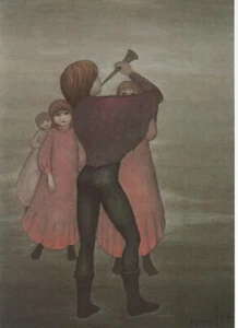 Arte postal sin título 1982 Irene Muller 1984 sin usar buen estado - Imagen 1 de 1