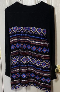 Max Jeans Draped black womens Sweater Size XS EUC - Picture 1 of 4